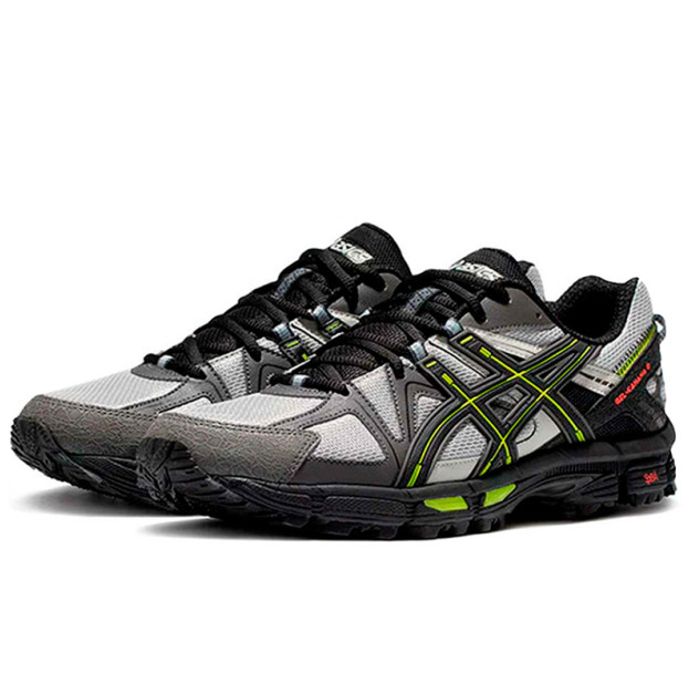 Asics Gel-Kahana 8 Grey Black Green ASC001MB097